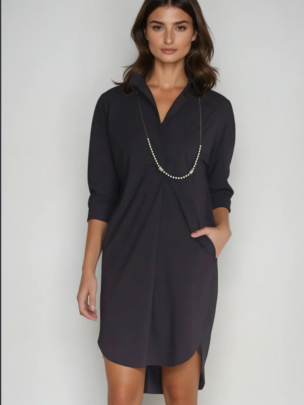 BUKI MASTERPIECE DRESS BLACK WOMENS SZ XS TRAVEL